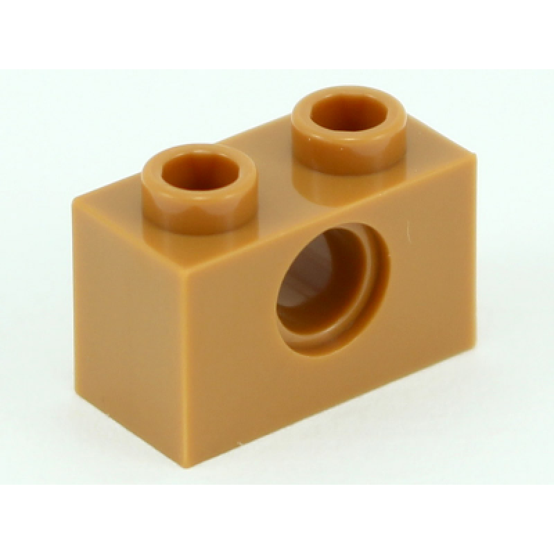 Technic, Steen 1x2 Medium Nougat